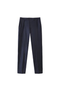 Load image into Gallery viewer, LERROI BLUE STRIPE SILM FIT TROUSER BLUE