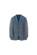 Load image into Gallery viewer, LERROI BLUE CHECK SLIM FIT BLAZER BLUE