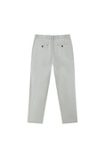 Load image into Gallery viewer, LERROI GREY COTTON STRETCH CHINO GREY