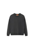 Load image into Gallery viewer, LERROI GREY PLAIN COTTON SWEATSHIRT GREY