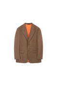 Load image into Gallery viewer, LERROI BROWN CASUE BLAZER BROWN