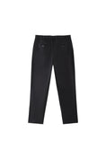 Load image into Gallery viewer, LERROI BLACK COL COTTON STRETCH CHINO BLACK