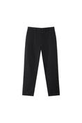 Load image into Gallery viewer, LERROI BLACK COL COTTON STRETCH CHINO BLACK