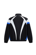 Load image into Gallery viewer, LERROI BLACK NYLON PATCHWORK JACKET BLACK