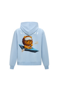 Load image into Gallery viewer, LERROI BLUE LION ROWING HOODIE BLUE