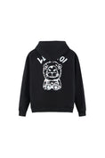 Load image into Gallery viewer, LERROI BLACK COL LERROI LION HOODIE BLACK