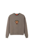 Load image into Gallery viewer, LERROI BROWN LION SWEATERSHIRT BROWN