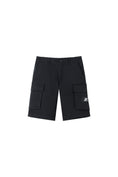 Load image into Gallery viewer, LERROI BLACK COTTON CARGO SHORT BLACK