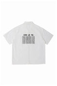 Load image into Gallery viewer, LERROI WHITE SHORT SLE OVERSHIRT WHITE