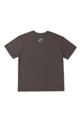Load image into Gallery viewer, LERROI GREY NECKLINE WORD T-SHIRT GREY