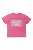 Load image into Gallery viewer, LERROI PINK LION PRINT WASHED T-SHIRT PINK