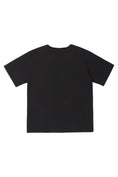 Load image into Gallery viewer, LERROI BLACK ZIP POCKET LOGO PRINT T-SHIRT BLACK