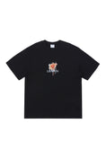 Load image into Gallery viewer, LERROI BLACK LION LOLLIPOP PRINT T-SHIRT BLACK