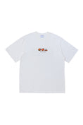 Load image into Gallery viewer, LERROI WHITE FOODIE PRINT T-SHIRT WHITE