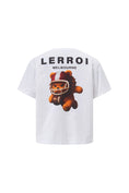 Load image into Gallery viewer, LERROI WHITE FOOTBALL LION T-SHIRT WHITE