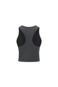 Load image into Gallery viewer, LERROI BLACK LOGO PRINT VEST BLACK