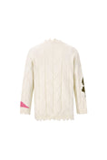 Load image into Gallery viewer, LERROI WHITE TWIST & WRAP KNITTED SWEATER WHITE