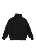 Load image into Gallery viewer, LERROI BLACK MIX COL SLEV FLEECE JACKET BLACK