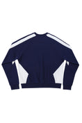 Load image into Gallery viewer, LERROI NAVY MIX COL SWEATSHIRT NAVY