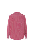 Load image into Gallery viewer, LERROI RED STRIPE SILM FIT SHIRT RED