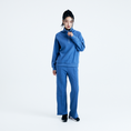 Load image into Gallery viewer, LERROI BLUE SILM SWEATPANT BLUE