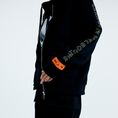 Load image into Gallery viewer, LERROI BLACK COL LER ZIP THO HOODIES BLACK