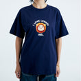 Load image into Gallery viewer, LERROI BLUE LOVE WORD T-SHIRT BLUE