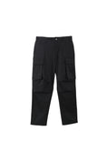Load image into Gallery viewer, LERROI BLACK COTTON CARGO PANT BLACK