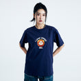 Load image into Gallery viewer, LERROI BLUE LOVE WORD T-SHIRT BLUE