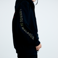 Load image into Gallery viewer, LERROI BLACK COL LER ZIP THO HOODIES BLACK
