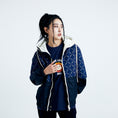 Load image into Gallery viewer, LERROI BLUE 2 MIX COL LOGO PRINTED JACKET BLUE