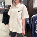 Load image into Gallery viewer, LERROI WHITE SHORT SLE OVERSHIRT WHITE