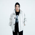 Load image into Gallery viewer, LERROI GREY COTTON FILLED NYLON JACKET GREY