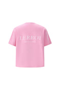 Load image into Gallery viewer, LERROI PINK LION PRINTED T-SHIRT PINK