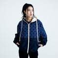 Load image into Gallery viewer, LERROI BLUE 2 MIX COL LOGO PRINTED JACKET BLUE