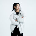 Load image into Gallery viewer, LERROI GREY COTTON FILLED NYLON JACKET GREY