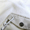 Load image into Gallery viewer, LERROI WHITE POCKET FLEECE SWEATSHIRT WHITE