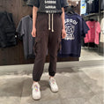 Load image into Gallery viewer, LERROI GREY COTTON CARGO PANT GREY