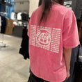 Load image into Gallery viewer, LERROI PINK LION PRINT WASHED T-SHIRT PINK