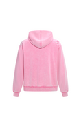 Load image into Gallery viewer, LERROI PINK URBAN WASHED LOGO PRINT HOODIE PINK