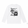 Load image into Gallery viewer, WHITE CAT GRAPHIC T-SHIRT