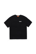Load image into Gallery viewer, LERROI BLACK MIX FABR T-SHIRT BLACK