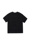 Load image into Gallery viewer, LERROI BLACK MIX FABR T-SHIRT BLACK