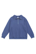 Load image into Gallery viewer, LERROI BLUE SILM SWEATSHIRT BLUE