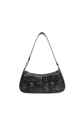 Load image into Gallery viewer, BLACK VINTAGE UNDERARM BAG BLACK
