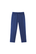 Load image into Gallery viewer, LERROI BLUE COTTON STRETCH CHINO BLUE