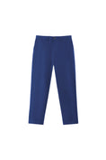 Load image into Gallery viewer, LERROI BLUE COTTON STRETCH CHINO BLUE