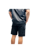 Load image into Gallery viewer, LERROI BLACK COTTON CARGO SHORT BLACK