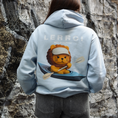 Load image into Gallery viewer, LERROI BLUE LION ROWING HOODIE BLUE