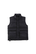 Load image into Gallery viewer, LERROI BLACK COTTON-FILLED NYLON VEST BLACK